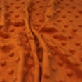 thumbnail image 2 of Orange Minky Bubble Solid, 2 of 6