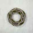 thumbnail image 6 of Northlight 8" White Twig and Green Moss Artificial Spring Wreath, 6 of 6