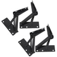 thumbnail image 1 of KEINXS 2 Pairs Lift And Up Hinge Trap Door Hinge Lid Support Hinge Drop Leaf Support, 1 of 6
