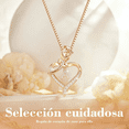 thumbnail image 2 of Joyeria Mujer Collare De Plata 925 Collares Rosas Dijes Xtellar dorado, 2 of 3