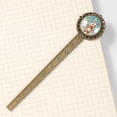 thumbnail image 4 of Easter Lace Bookmark in Antique Bronze - Gift for Bookworms and Bibliophiles, 4 of 5