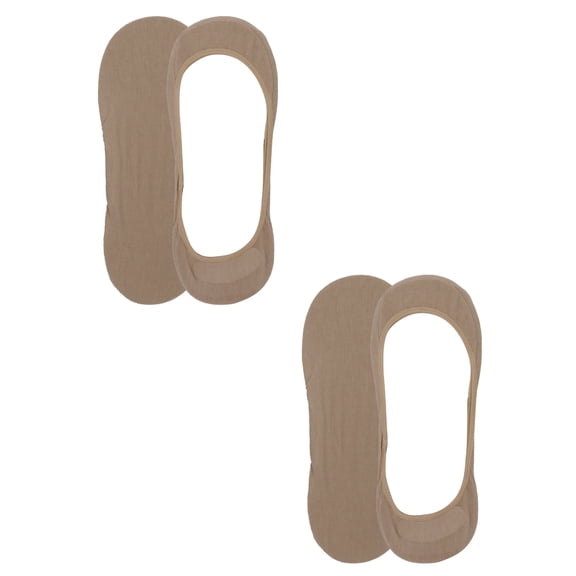 On the Go Women's Extra Low Cut Liner Socks (2 Pair Pack, Nude)