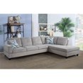 thumbnail image 2 of Star Home Living Corp Harry Fabric Right Sectional Sofa in Elephant Gray, 2 of 2