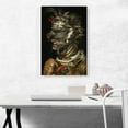 thumbnail image 2 of ARTCANVAS The Water 1566 Canvas Art Print by Giuseppe Arcimboldo - Size: 26" x 18" (0.75" Deep), 2 of 9
