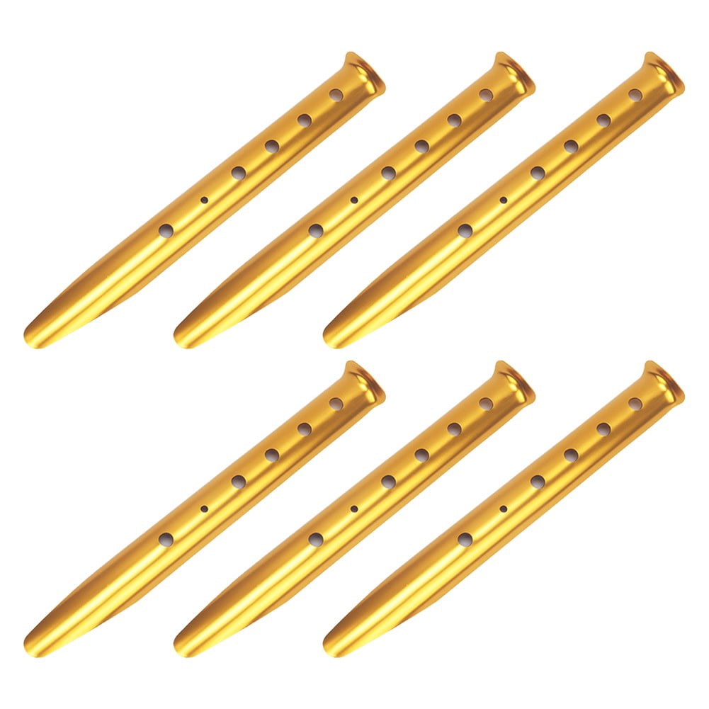 6pcs U-shaped Sand Tent Peg Snow Tent Stakes pins nail for Beach Outdoor Camping