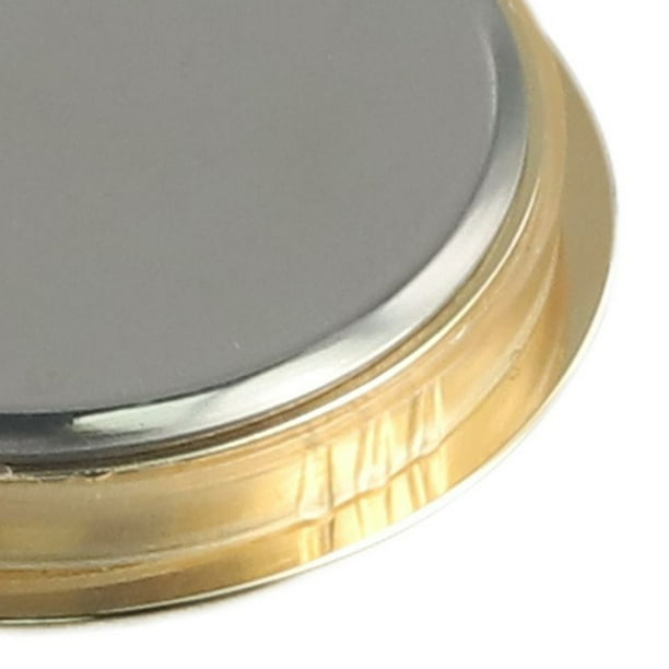 Insert Horloge Quartz 65mm Bordure Dorée - Mécanisme Précis Pour Horloges DIY Et Réparation