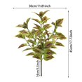thumbnail image 3 of Artificial Perilla Leaves Greenery Stems, 17.7" Large Foliage Picks Purple-Green Leaves, Lifelike Botanic Decor for Floral Arrangement, Home Shelf Centerpiece Wedding Party Indoor, 3 of 6