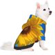 thumbnail image 2 of Fotbe Blue Sky Sunflower Sudadera con Estampado para Perros Pequeños – Suéter con Capucha para Mascotas, Tela Suave de Forro Polar con Bolsillo-X-Small, 2 of 7