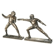 Design Toscano The Fencers Sculptures: Set of Two