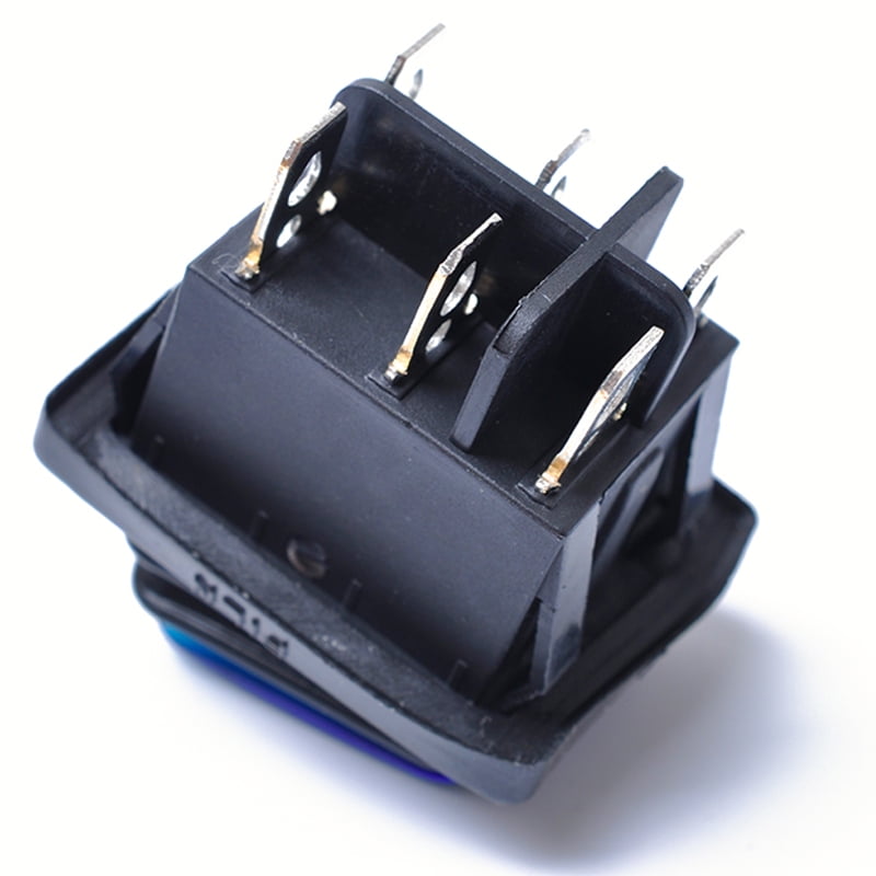 Waterproof 12V On-Off-On 6 Pin Car Boat LED Light Rocker Toggle Latching Switch