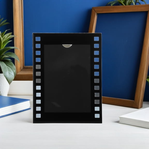 OUNONA Creative Black Retro Film p Photo Frame for Wedding and Anniversary