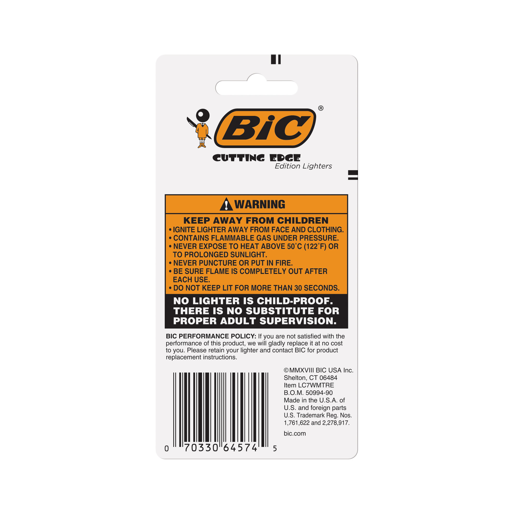 BIC Special Edition Pocket Lighter, Trendsetter Series, 2 Count (designs may vary)