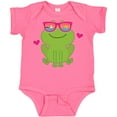 thumbnail image 3 of Inktastic Summer Frog Beach Vacation Sunglasses Girls Baby Bodysuit, 3 of 5