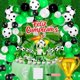 thumbnail image 1 of Yanonmyfd 63 PCS Decoración de Soccer para Fiesta Temática de Fútbol, Póster de Feliz Cumpleaños en Español y Globos de Fútbol, con Bomba de Globo de Mano, para Cumpleaños Futbol Soccer (Verde),Verde, 1 of 7