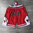 thumbnail image 1 of NBA Chicago Bulls Red Shorts bordado Vintage Sports Training Shorts Baloncesto Shorts, XL, 1 of 2