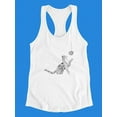 thumbnail image 3 of Kitten Playing With Wool Ball Tank Women -Image by Shutterstock, Female Medium, 3 of 4