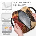 thumbnail image 5 of Haiem Western French Bulldog Cowboy Printed Lunch Bag Women, Lunch Box Lunch Bag for Women, Small Leakproof Cute Lunch Tote Large Capacity Reusable Insulated Cooler Lunch Container, 5 of 6