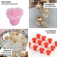 thumbnail image 4 of Efavormart Set of 12 Gold Mini Floating Rose Candle Ideal for Aromatherapy Weddings Party Favors Home Decoration Supplies, 4 of 10