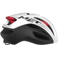 thumbnail image 3 of MET Rivale MIPS Helmet - White/Black/Red Metallic Matte/Glossy Small, 3 of 4