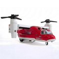 thumbnail image 4 of Alloy Diecast Osprey V22 Helicopter Light Pull Back Millity Transport Aircraft Machine Children's Collection Toy Aircraft Model, 4 of 5