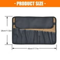 thumbnail image 5 of CEORPER Roll Up Tool Kit Organizers Sturdy 600D Fabric Truck Tool Roll Bag For Secure Wrench Hammer And Equipment Transport, 5 of 8