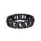 thumbnail image 1 of Cadena de eslabones cubanos PROSTEEL Pulsera de 16 mm acero inoxidable chapado en negro 8.2 pulgadas, 1 of 8