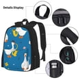 thumbnail image 3 of Balery Cartoon Goose Mochila Escolar 3 en 1 para Niños - Mochila Resistente con Lonchera Térmica y Estuche - Mochila Escolar para Niños y Niñas, 3 of 7