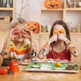thumbnail image 5 of 10 piezas de tatuajes de Halloween para niños, tatuajes temporales de Halloween que brillan en la oscuridad, pegatinas de tatuajes, rellenos de bolsas de fiesta de truco o trato/decoraciones, 5 of 5
