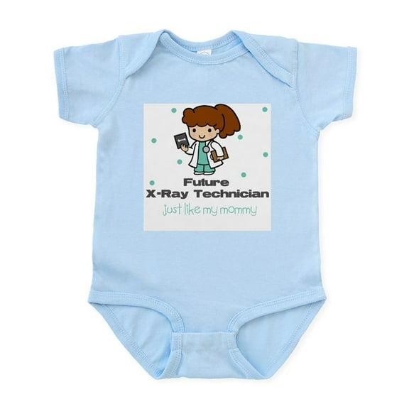 CafePress - Future X Ray Tech Like Mommy Baby Infant Bodysuit - Baby Light Bodysuit, Size Newborn - 24 Months