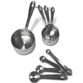 thumbnail image 3 of Juego combinado de taza y cuchara medidoras totalmente revestido de acero inoxidable, 3 of 8
