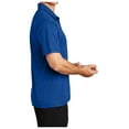 thumbnail image 3 of Yellow Rooster Men's Sport-Tek Embossed PosiCharge Tough Polo True Royal L, 3 of 6