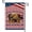 red white, variant on 250 Years America Garden Flag,250th Anniversary USA Patriotic Banner Double-Sided with Eagle,Statue Bell,1776-2026 Commemorative,12 x 18 Inch (red white)