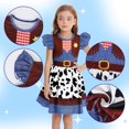 thumbnail image 4 of Cowgirl Costume Princess Dress Up Halloween Cosplay Outfits, Halloween Costume Flying Sleeve Skirt, Halloween Cosplay Theme Party Outfit, 4 of 16