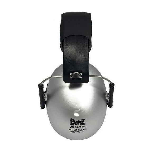 Kids Hearing Protection Earmuffs - Solids - Kids 2 - Silver
