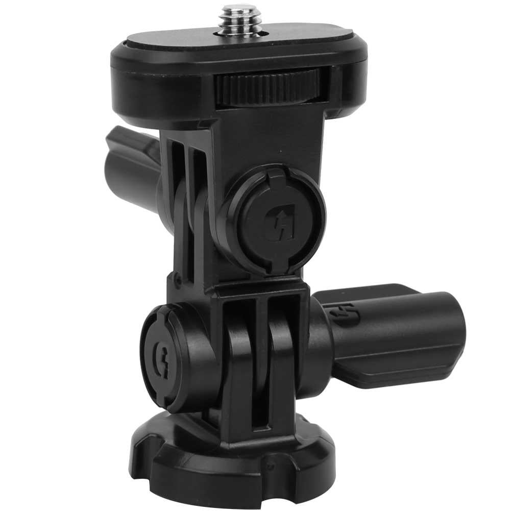 Mgaxyff Sports Camera 3Way 1/4 Screw Tripod Mount Adapter Accessories