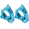 thumbnail image 4 of Seatpost Clip, Aluminum Alloy Easy To Install Seatpost Clamp  For 27.2MM Bikes Seatposts Blue, 4 of 8