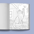 thumbnail image 2 of Stress Relief Cat Coloring Book: Calming and Adorable Designs for Adults, (Paperback), 2 of 7
