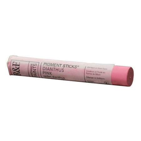 UPC: 0836943005761 | R&F Handmade Paints Pigment Stick 38ml Dianthus Pink