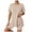 Beige, variant on felwors 2 Piece Workout Sets for Women Oversized Tshirts Biker Short Matching Clothing Lounge Set Gym Yoga Outfit Brown, L
