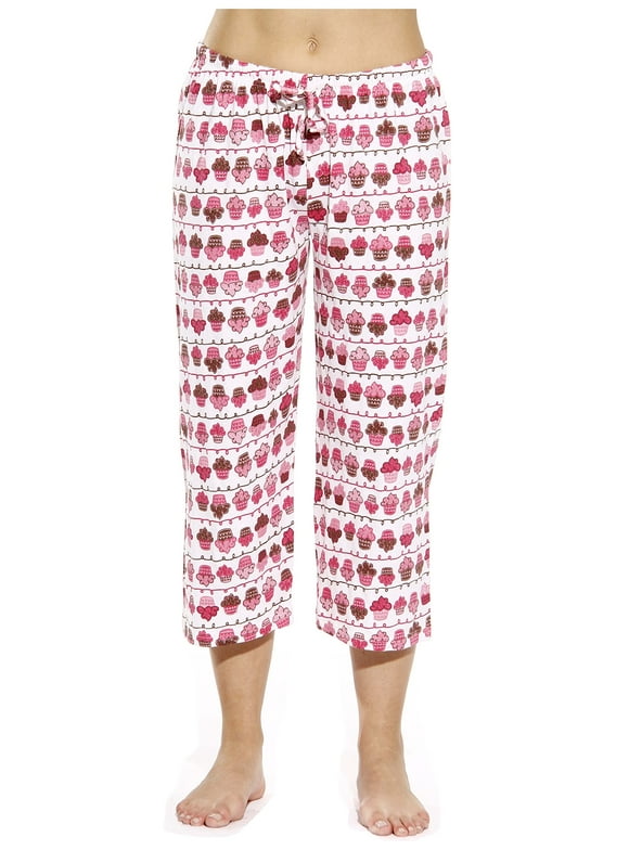 Womens Cotton Capri Pajama Sets
