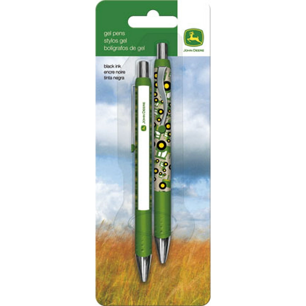 Gel Pen John Deere 2pk New Toys Gifts Stationery iw0049 Walmart