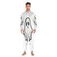 thumbnail image 2 of IAUYY Unisex Adult Onesie Pajamas Ultra-Soft Crystal-Soft Fabric, Halloween Adult Onesie Pajamas Adults,With a Zipper Plus Size Onesie Pajamas, Of Simplicity Vector, 2 of 7