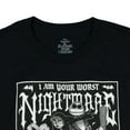 thumbnail image 3 of The Nightmare Before Christmas NBC Shirt Mens Worst Nightmare Graphic Tee, 3 of 3