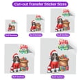 thumbnail image 5 of Santa is Coming English Springer Spaniel Merry Christmas Xmas Noel Truck Tree Cutout Transfer Sticker Springers Dog Lover Gifts Transparent Decal Art Decor - 02023, 5 of 5