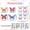 thumbnail image 2 of 8pcs Butterfly Wall Stickers, Big Butterfly Decorations for Wall Butterfly Room Decor Big Butterfly Decal Large Butterfly Decorations for Bedroom Nursery Room Décor, 2 of 7