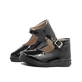 thumbnail image 1 of Zapato Botita Escolar Para Niña Dogi Charol Negro De Piel negro 13, 1 of 6