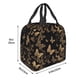 thumbnail image 3 of Easygdp Modern Golden Butterfly Bolsa Térmica Premium - Tela Oxford Impermeable, Gran Capacidad, Bolsillo Frontal, Unisex para Trabajo, Escuela, Actividades al Aire Libre y Picnics, 3 of 8