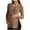 Khaki, variant on ShomPort Sweater for Pregnant Women Long Sleeve Side Split Ribbed V-Neck Loose Blouses Lightweight Pullover Maternity Tunic Tops