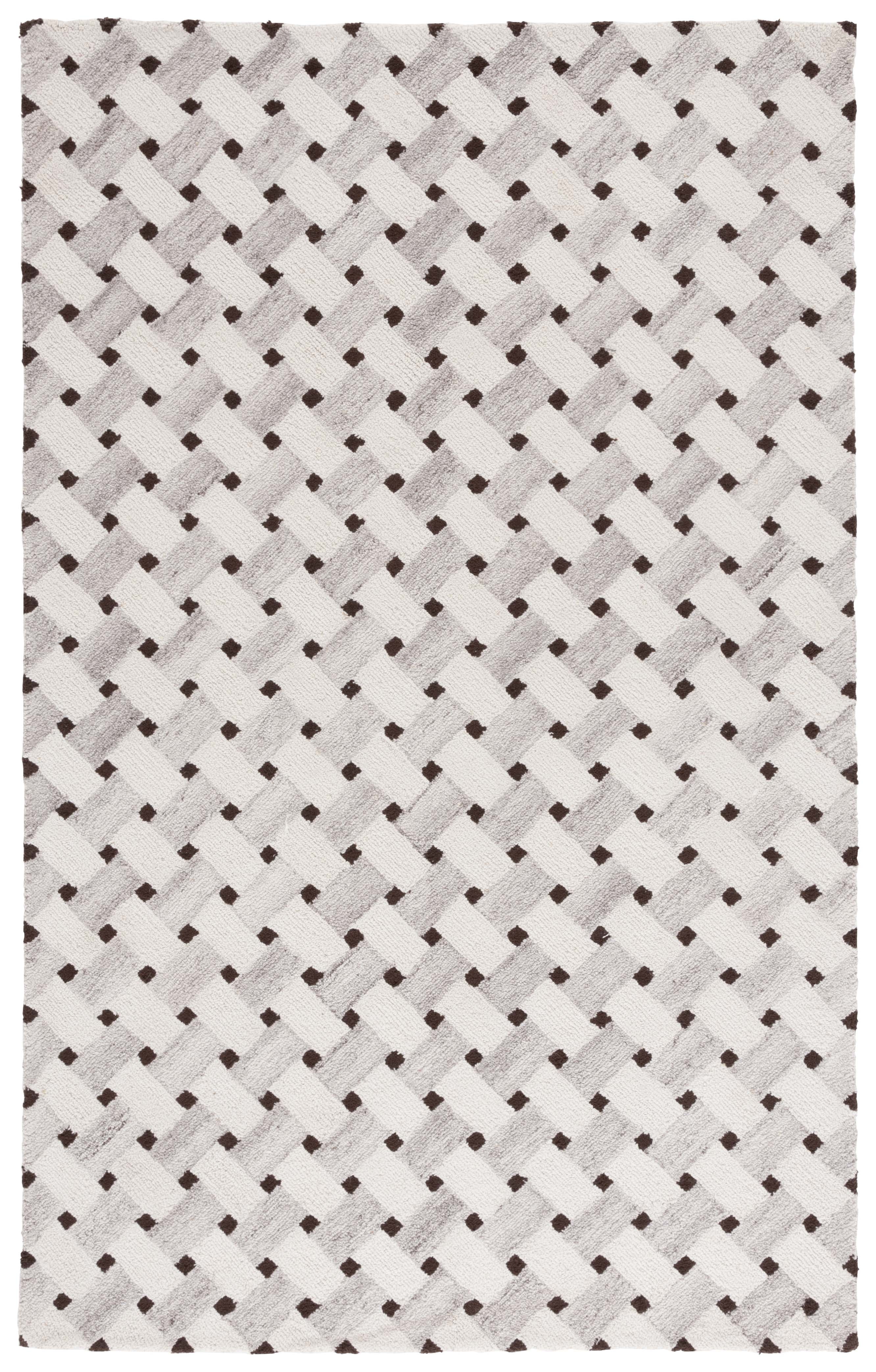 Safavieh Genre Roza Geometric Area Rug, Ivory/Brown, 5' x 8'