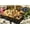 Brown Tray/Box w/ Lid, variant on Handmade Ramadan Kareem Eid Mubarak Islamic Party Decor Tray Gift Set Dry Fruit Box Fresh Fruit Tray Dates Tray Box Muslim Decor Iftar Dinner Party Supply Ramadan Decoration 3pcs (WHT Trays + Box)